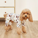 Cute Pet Pajamas for Small and Medium Dogs and Cats - Soft and Comfortable Jumpsuit for Your Furry Friend