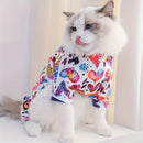 Cute Pet Pajamas for Small and Medium Dogs and Cats - Soft and Comfortable Jumpsuit for Your Furry Friend