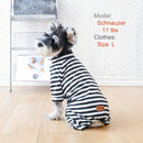 Cozy Striped Pajamas For Small Dogs And Cats - Soft Stretch Fabric For Ultimate Comfort