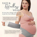 New Maternity Support Belt (With Additional Reinforcement Straps), Postpartum Hip-Reducing Belt, an Essential Item for Pregnant Women, Provides Support for The Abdomen, Waist, Pelvis, And Back, And Helps with Abdominal Contra