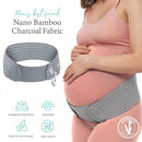New Maternity Support Belt (With Additional Reinforcement Straps), Postpartum Hip-Reducing Belt, an Essential Item for Pregnant Women, Provides Support for The Abdomen, Waist, Pelvis, And Back, And Helps with Abdominal Contra
