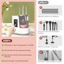 3 in 1 Electric Makeup Brush Cleaner with Brush Dryer-Portable Automatic USB Cosmetic Brush Cleaning Tool